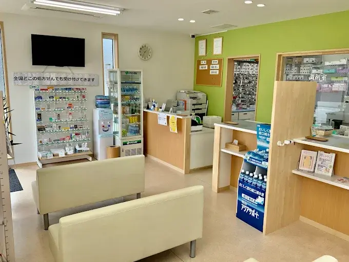 店内 受付カウンター